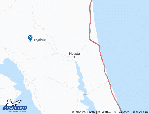 Mappa MICHELIN Hokota - ViaMichelin