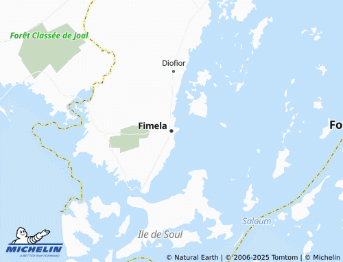 Carte MICHELIN Fimela - ViaMichelin