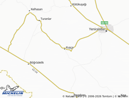 Mapa MICHELIN Kuşça - ViaMichelin
