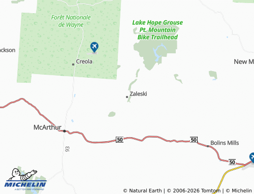 Mappa MICHELIN Zaleski - ViaMichelin
