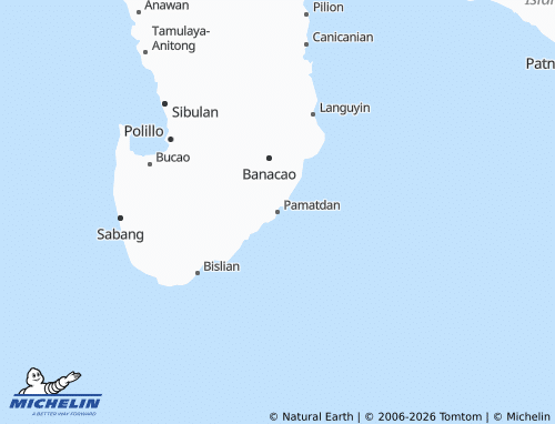 MICHELIN Pamatdan map - ViaMichelin