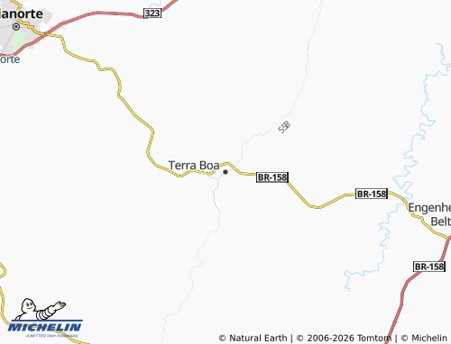 Mapa MICHELIN Terra Boa - ViaMichelin