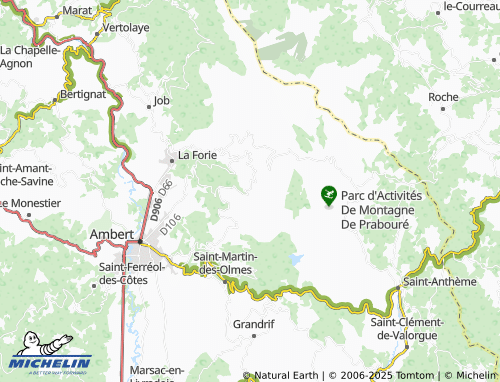 MICHELIN La Bernadie map - ViaMichelin
