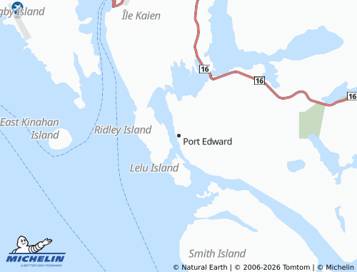 Carte MICHELIN Port Edward - ViaMichelin