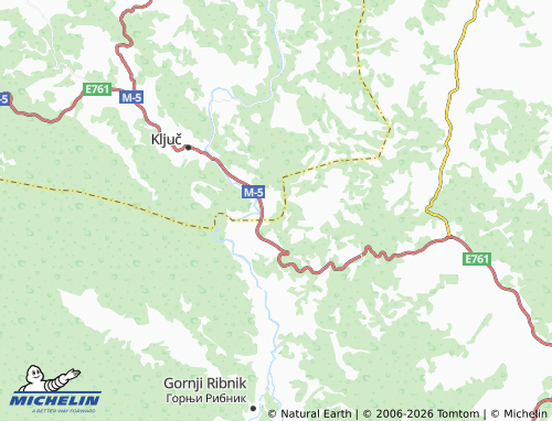 Mappa MICHELIN Velečevo - ViaMichelin