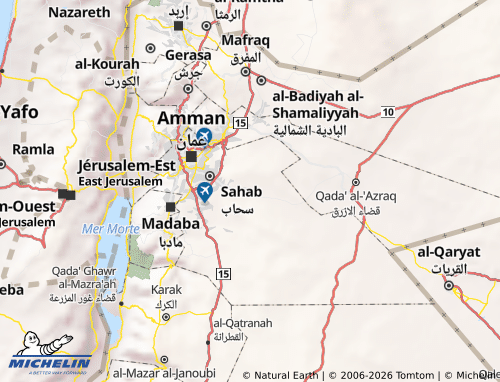 MICHELIN-Landkarte al-Muwaqqar - ViaMichelin