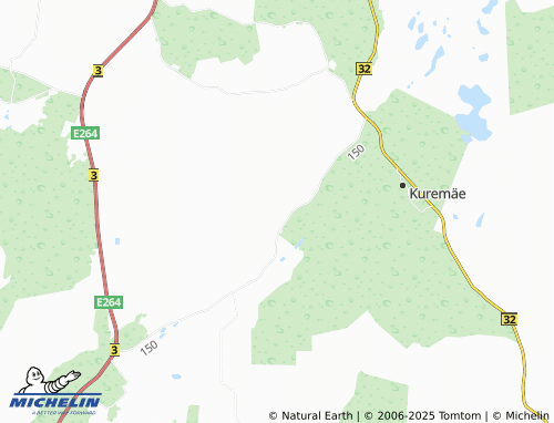 MICHELIN Ongassaare map - ViaMichelin
