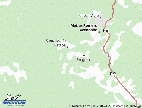 MICHELIN El Barrio de la Soledad map - ViaMichelin