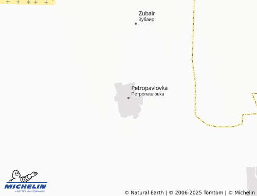 MICHELIN Petropavlovka map - ViaMichelin