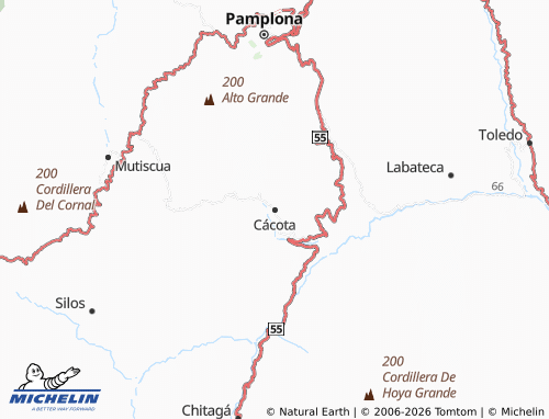 Mapa MICHELIN Cácota - ViaMichelin