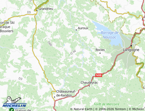 Mappa MICHELIN Le Cellier - ViaMichelin