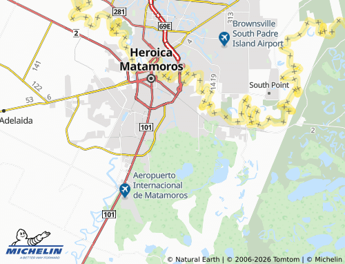 MICHELIN Melitón Suárez map - ViaMichelin