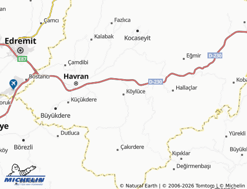 Mappa MICHELIN Köylüce - ViaMichelin