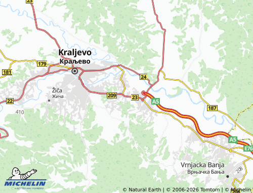 Mapa MICHELIN Ratina - ViaMichelin