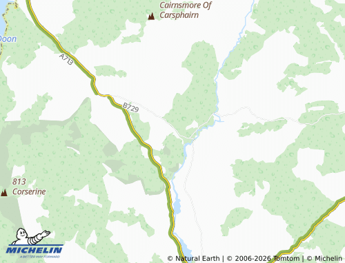 Carte MICHELIN Knowehead - ViaMichelin