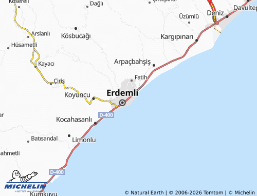 Mappa MICHELIN Alata - ViaMichelin