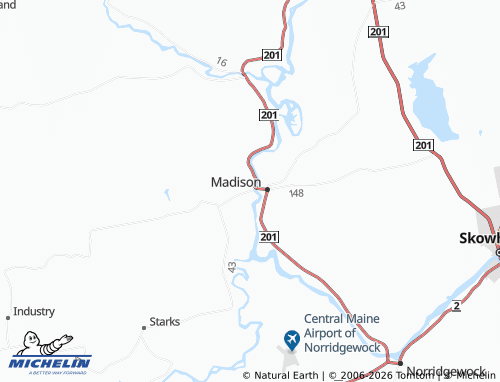 Mapa MICHELIN Anson - ViaMichelin