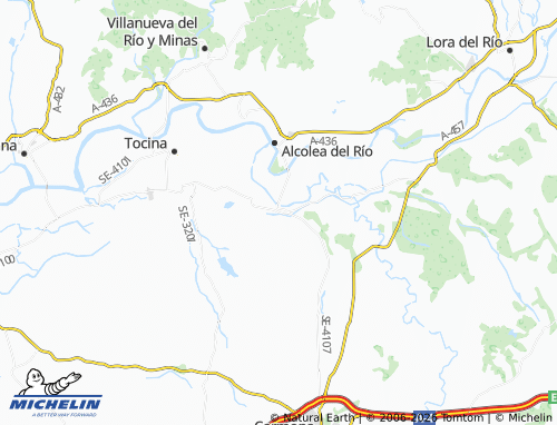 Mapa MICHELIN Guadajoz - ViaMichelin