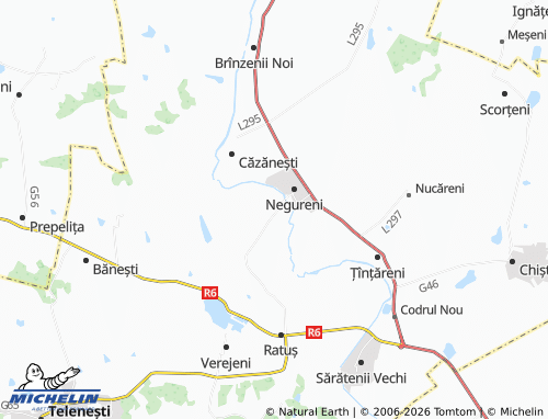 Mapa MICHELIN Chițcanii Vechi - ViaMichelin
