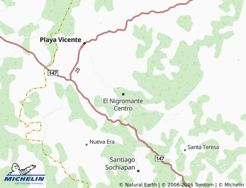 Mapa MICHELIN El Nigromante Centro - ViaMichelin