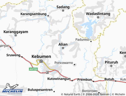 MICHELIN-Landkarte Alian - ViaMichelin