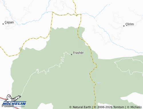 Mappa MICHELIN Frashër - ViaMichelin