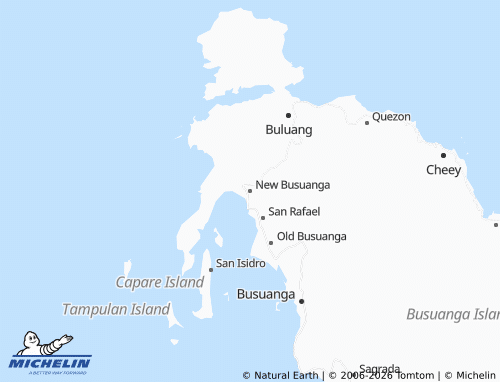 MICHELIN New Busuanga map - ViaMichelin