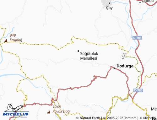 Mappa MICHELIN Alpagut - ViaMichelin