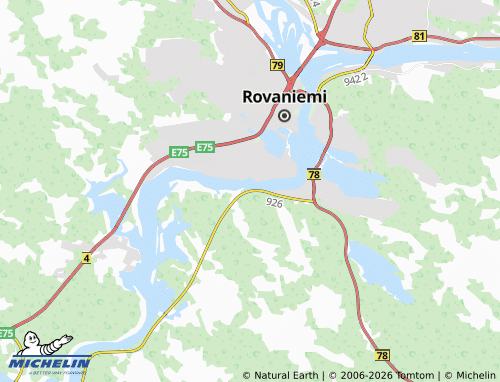 Kaart MICHELIN Ojanperä - ViaMichelin