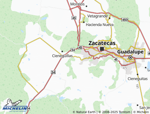 MICHELIN Huerta de Picones map - ViaMichelin