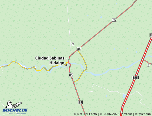 MICHELIN-Landkarte Las Misiones - ViaMichelin