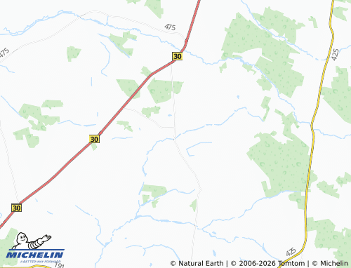 MICHELIN Agerbæk map - ViaMichelin