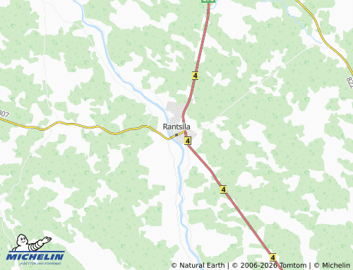 Carte MICHELIN Rantsila - ViaMichelin