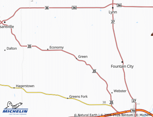Mappa MICHELIN Green - ViaMichelin