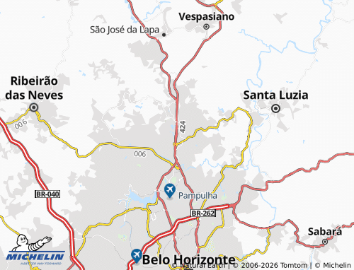 Carte MICHELIN Canaã - ViaMichelin