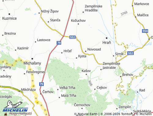 MICHELIN-Landkarte Kysta - ViaMichelin