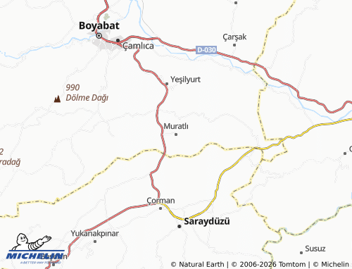 Mappa MICHELIN Muratlı - ViaMichelin