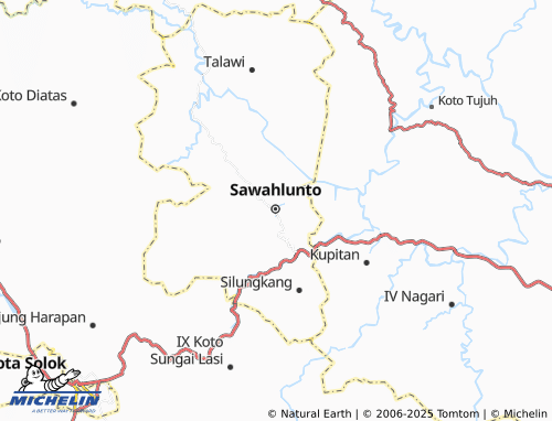 MICHELIN Lembah Segar map - ViaMichelin