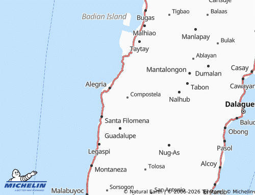 MICHELIN Compostela map - ViaMichelin