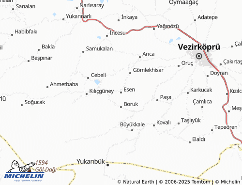 MICHELIN Esen map - ViaMichelin