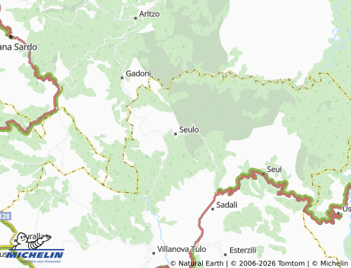 Carte MICHELIN Seulo - ViaMichelin