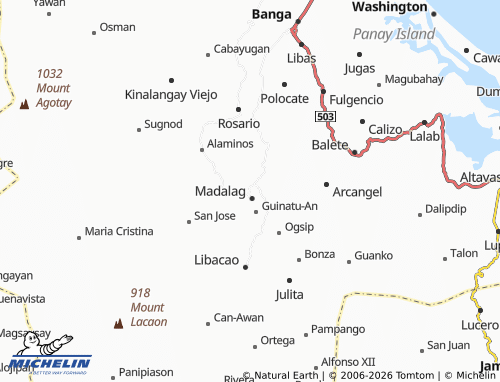 MICHELIN Poblacion map - ViaMichelin