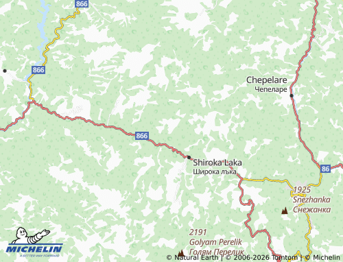 Mappa MICHELIN Varbovo - ViaMichelin