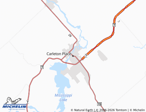 Mappa MICHELIN Carleton Place - ViaMichelin
