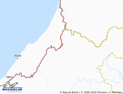 MICHELIN Mount Messenger map - ViaMichelin