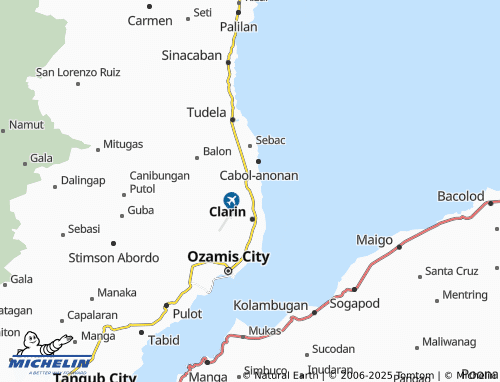 MICHELIN Pan-ay Diot map - ViaMichelin