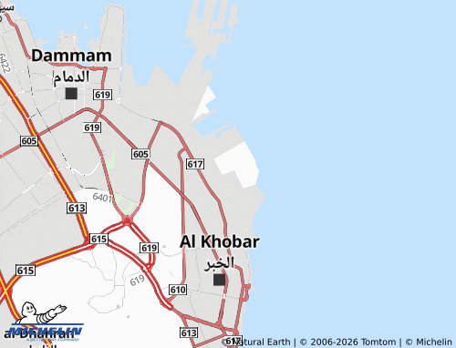 MICHELIN-Landkarte al-Sayf - ViaMichelin