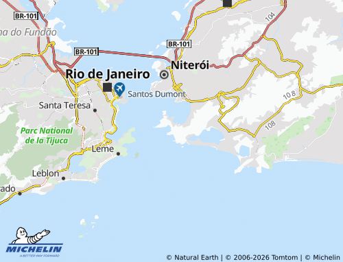 Mapa MICHELIN Jurujuba - ViaMichelin