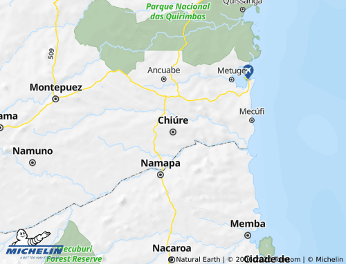 Mappa MICHELIN Chiúre - ViaMichelin