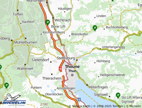 MICHELIN Hartlisberg map - ViaMichelin